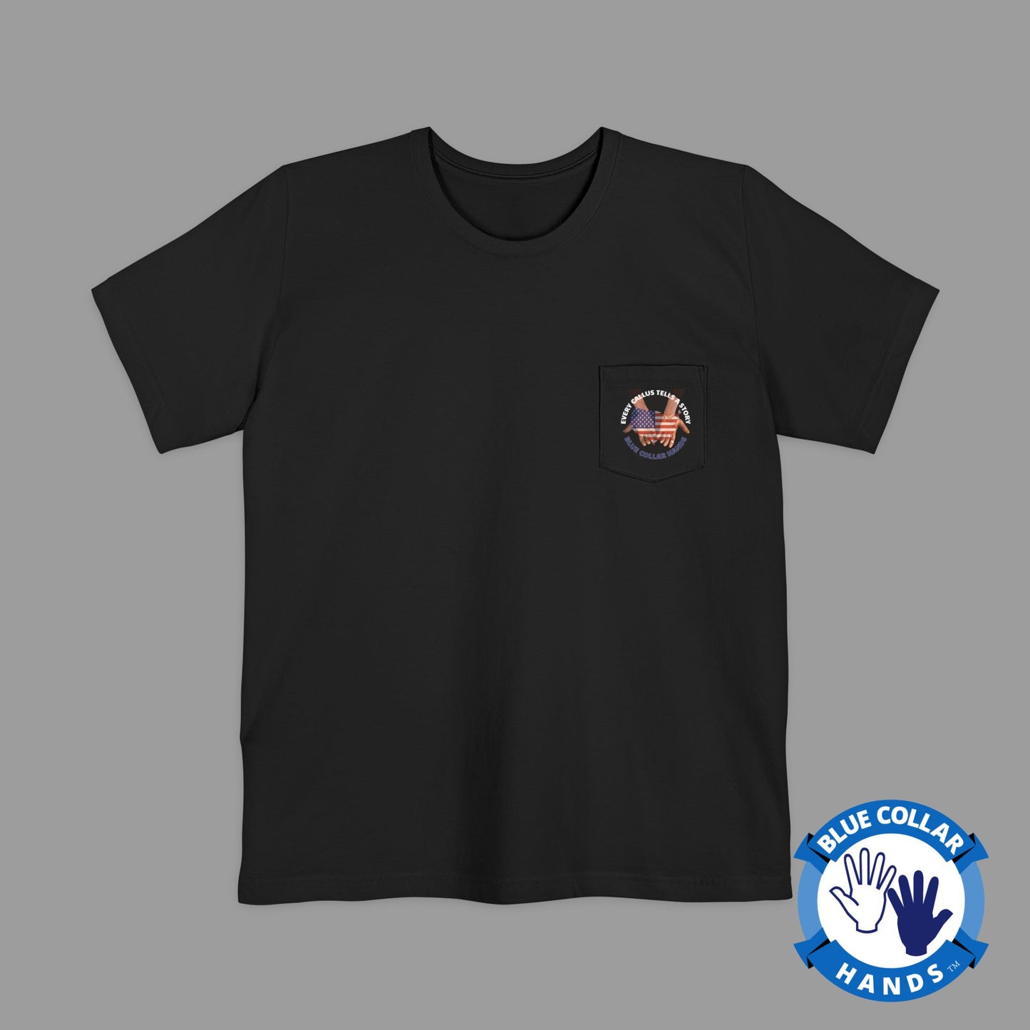 Unisex T-Shirt with Pocket "Every Callus Tells a Story"
