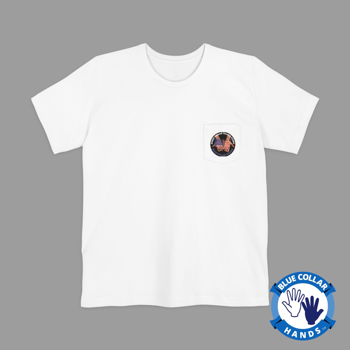 Unisex T-Shirt with Pocket "Every Callus Tells a Story"